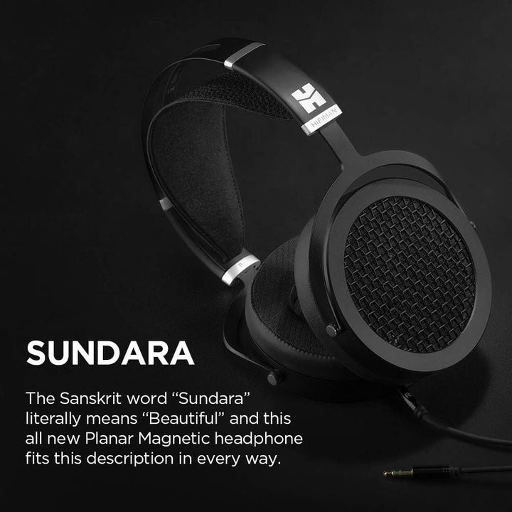 HiFiMAN Sundara Over-Ear-Kopfhörer, magnetisch, mit Hi-Fidelity-Design, einfach zu bedienen, geeigne