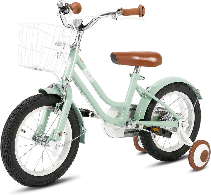 STITCH Bubble 12/14/16/18 Zoll Kinderfahrrad für 2-9 Mädchen Fahrrad, Mädchen Fahrrad mit Stabilisat