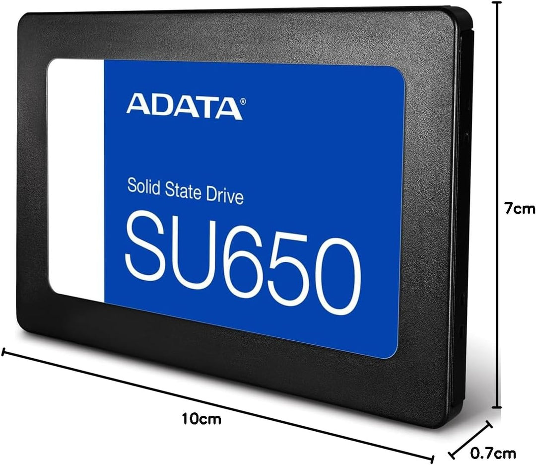 ADATA ASU650SS-512GT-R internal solid State Drive 2.5 512 GB Serial ATA III 3D NAND
