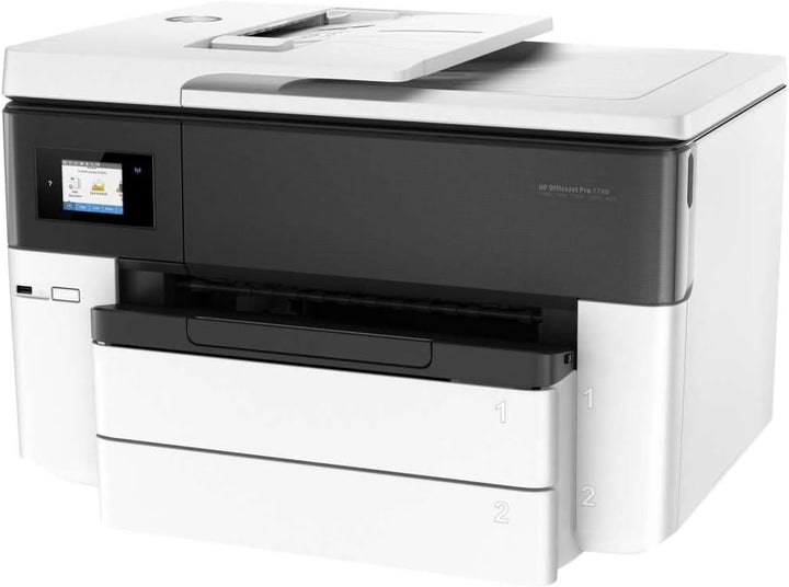 HP OfficeJet Pro 7740 A3-Multifunktionsdrucker (DIN A3, Drucker, Scanner, Kopierer, Fax, WLAN, Duple