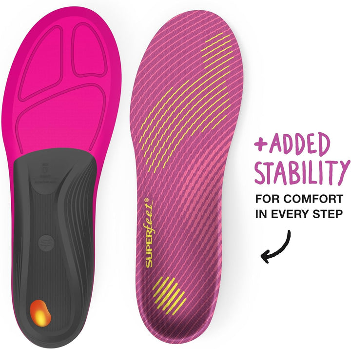 superfeet Run Comfort Women's Komforteinlegesohlen, Violett (Plum), C (37-38.5 EU), C (37-38.5 EU)