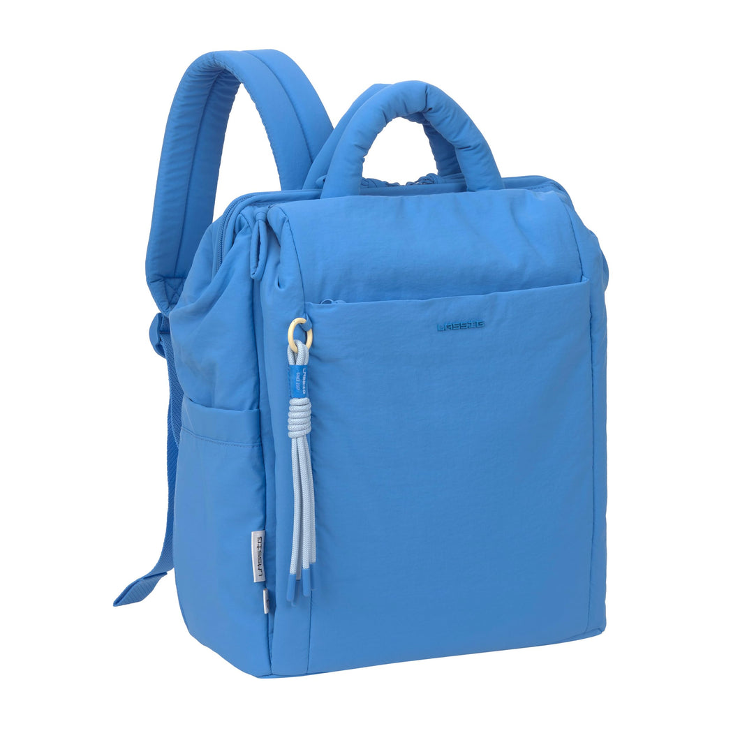LÄSSIG Rucksack Laptoprucksack mit Laptopfach Minoa Backpack Blue blau
