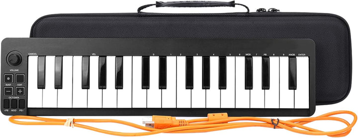 Khanka Hart Tasche Schutzhülle für M-Audio Keystation Mini 32 MK3/Mk2 II Kompakter 32 Tasten USB MID