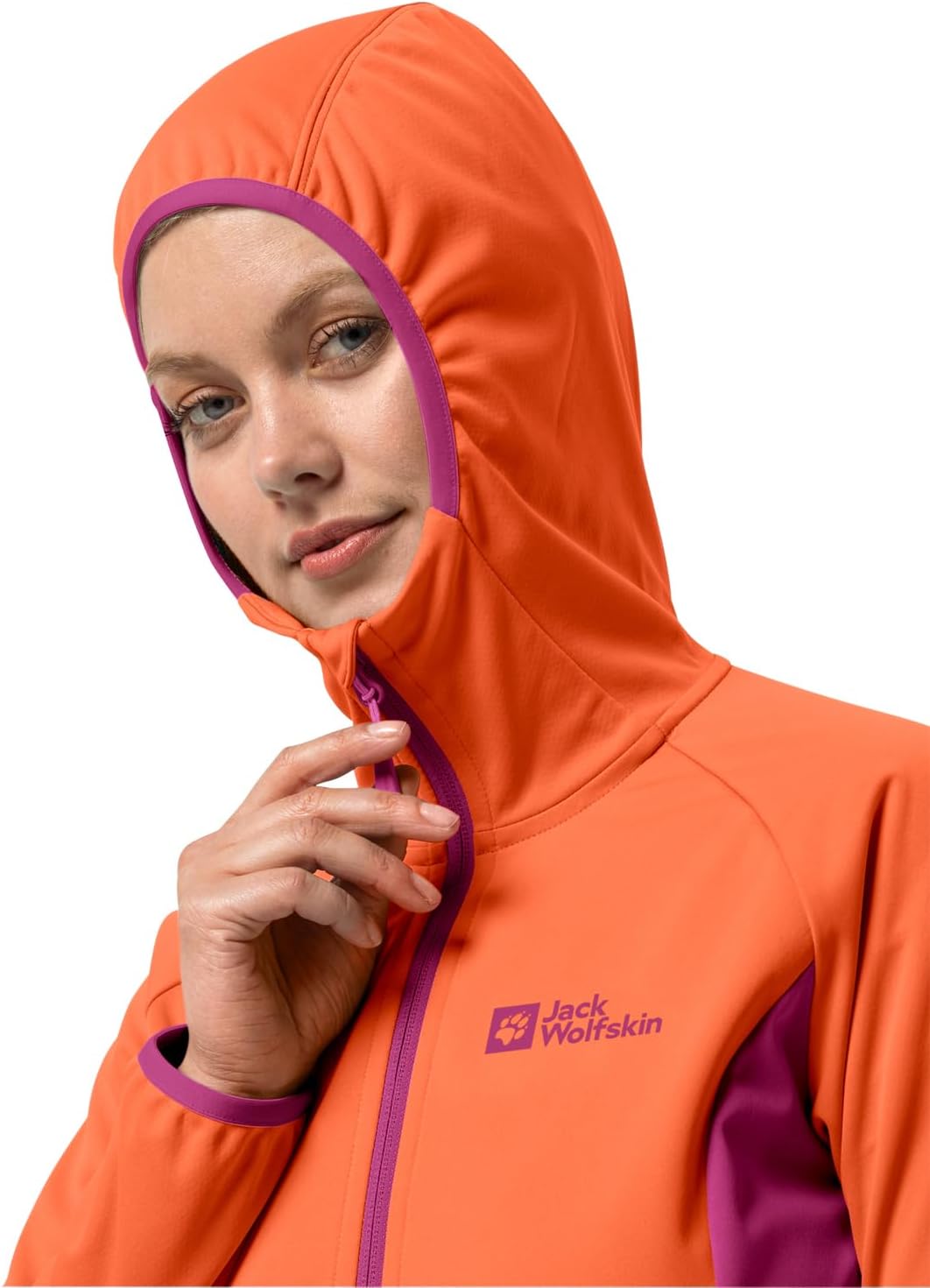 Jack Wolfskin Damen Go Hike Softshell W Softshelljacke XS new magenta, XS new magenta
