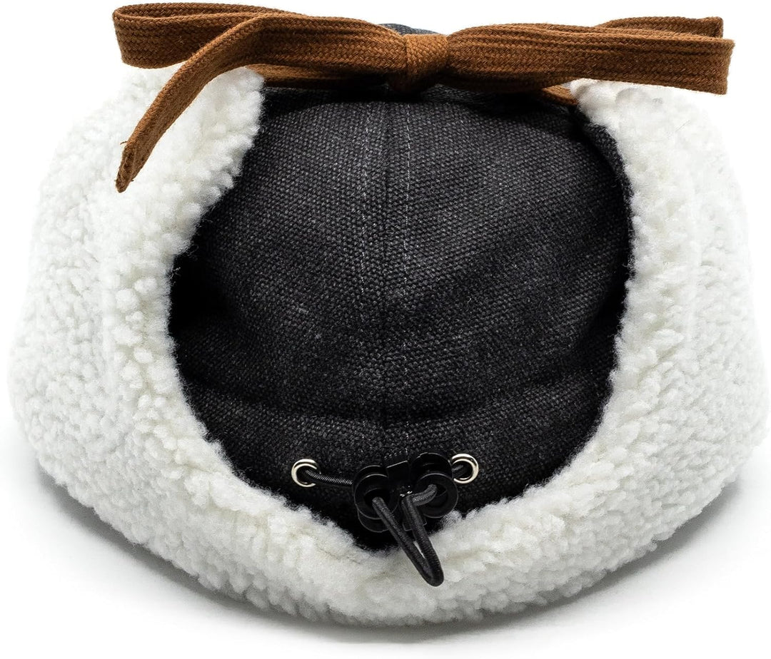 Du Hirsch Bayerisches Winter Cap Kinder Lausbua Dunkelgrau Canvas S Grau, S Grau