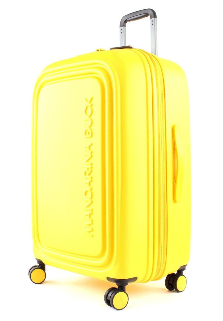 Mandarina Duck Logoduck Koffer und RollKoffer, 45x69x32/35(LxHxW) Duck Yellow, Duck Yellow