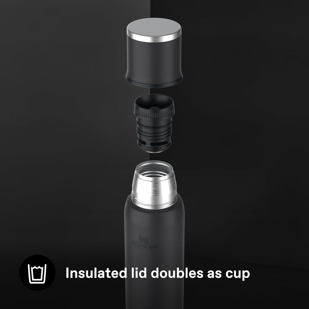 Stanley 1913 Adventure To-Go Thermosflasche 1L - 25 Stunden Heiss - 27 Stunden Kalt - Auslaufsicher