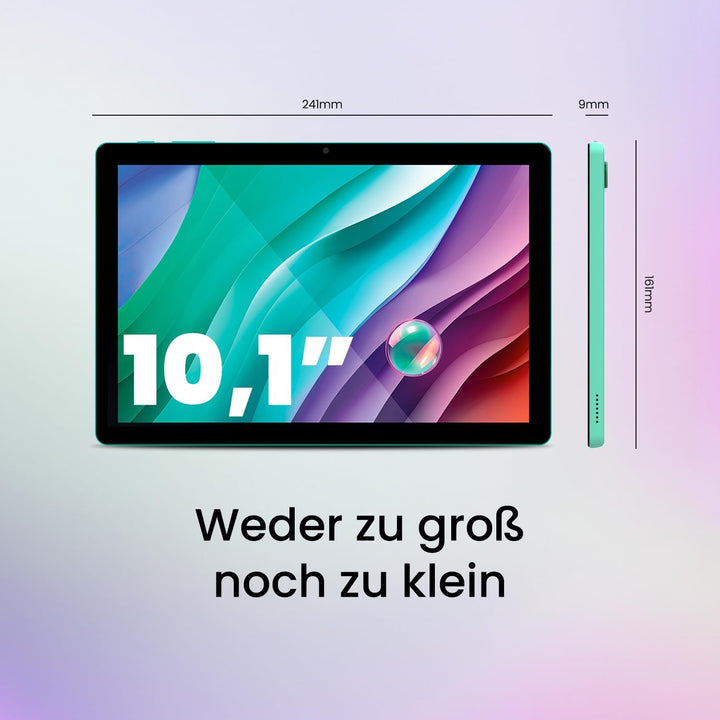SPC Gravity 5 SE - Tablet 10 Zoll Farbe Minze, IPS InCell-Display, Octa-Core, 5000 mAh, 4 GB RAM, 64