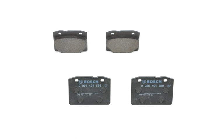 Bosch BP1489 Bremsbeläge - Vorderachse - ECE-R90 Zertifizierung - vier Bremsbeläge pro Set