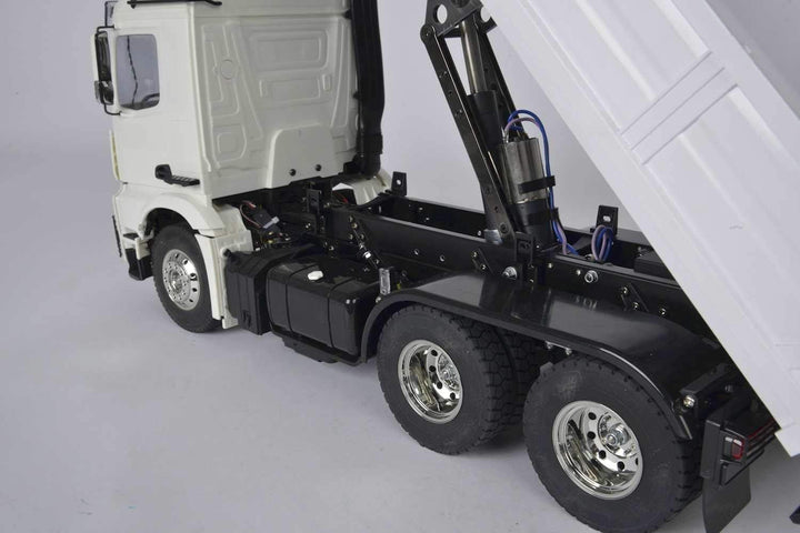 TAMIYA 300056545 Lastwagen 1:14 ACU-01 Antriebs-Set Hinterkipper, grau, ys/m