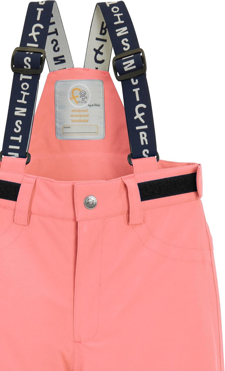 first instinct by killtec Unisex Skihose/Matschhose/Funktionshose mit Trägern und Schneefang Fisw 48