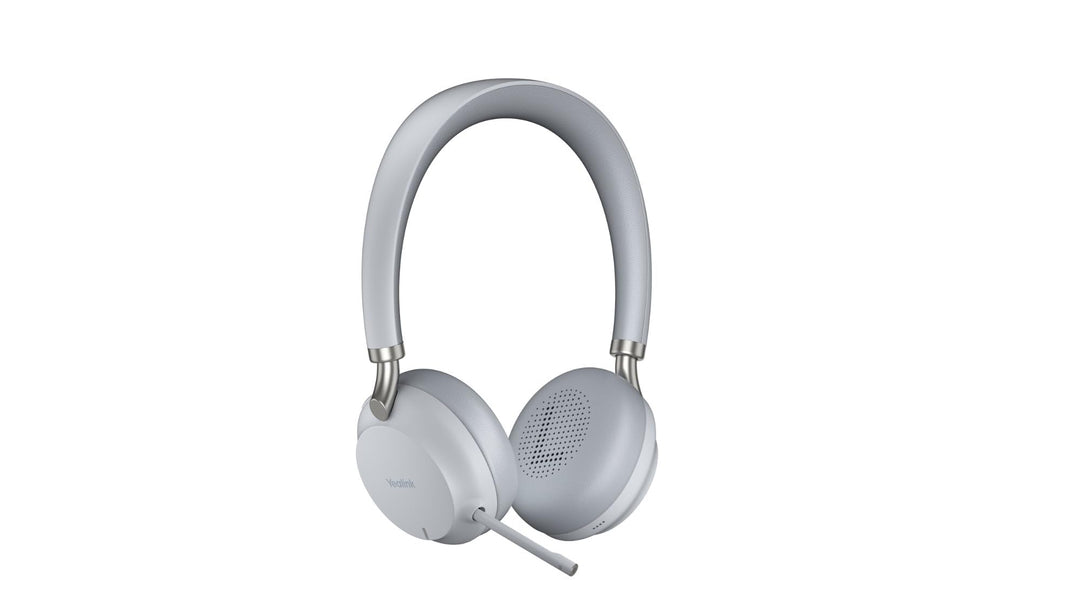 Yealink Bluetooth Headset BH72 Teams Light Gray USB-A mit Charging Stand Grau Dual Teams + Ladeständ