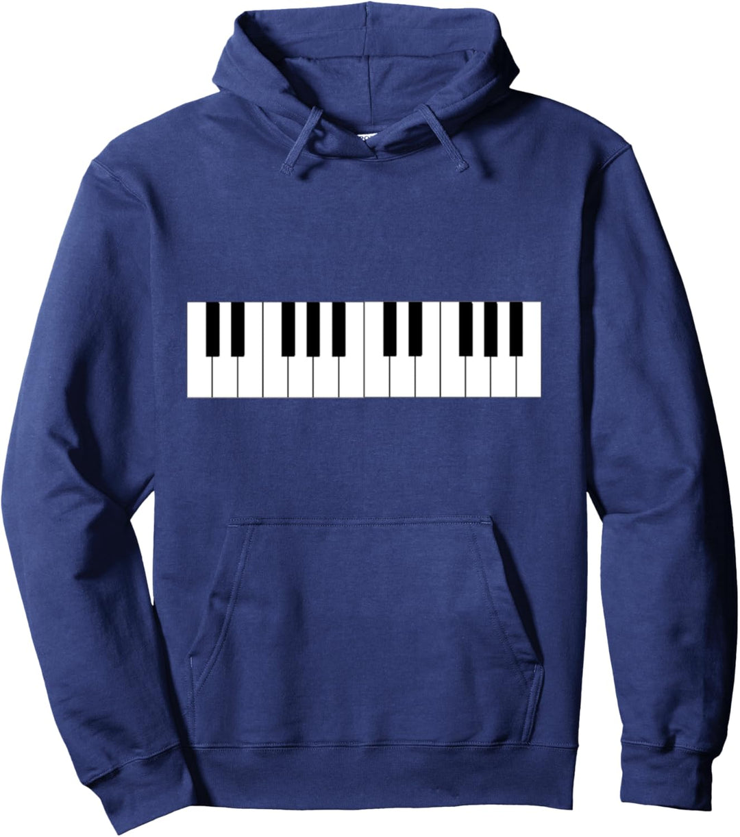 Klaviertastatur Pullover Hoodie