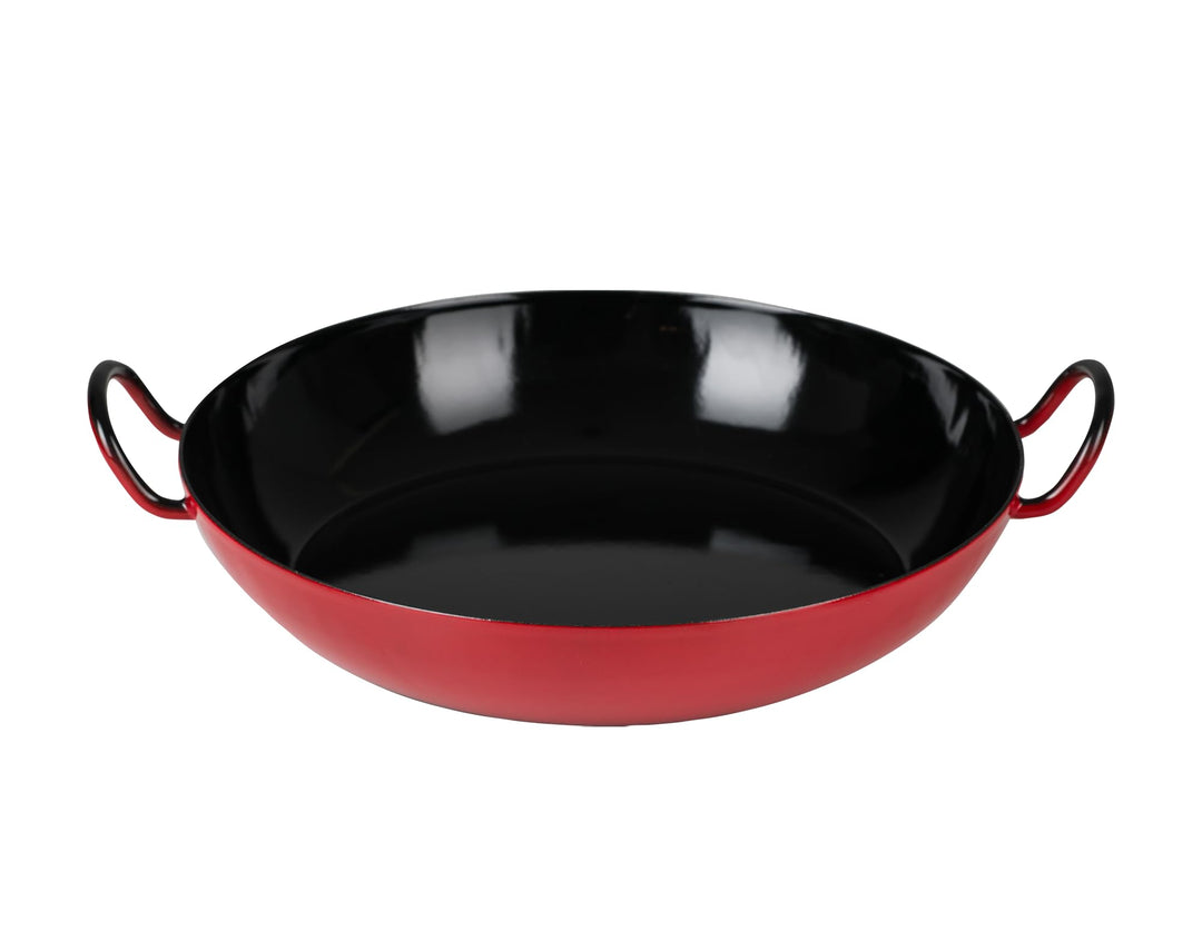 Riess, 0602-020, Schlemmerpfanne 26, CLASSIC - COLOR ROT, Durchmesser 26 cm, Höhe 5.9 cm, Emaille, r