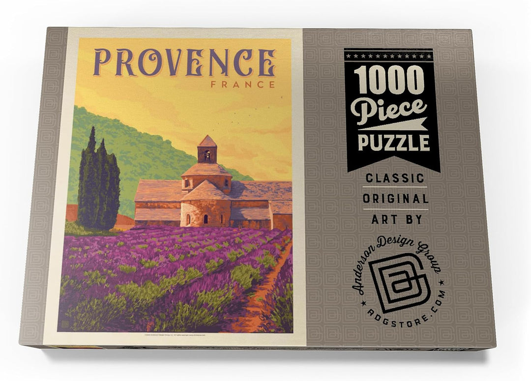 Frankreich: Provence, Vintage Poster - Premium 1000 Teile Puzzle - MyPuzzle Sonderkollektion von And
