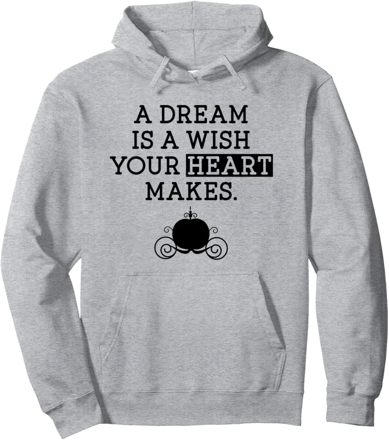 Disney Cinderella Dream Quote Carriage Pullover Hoodie