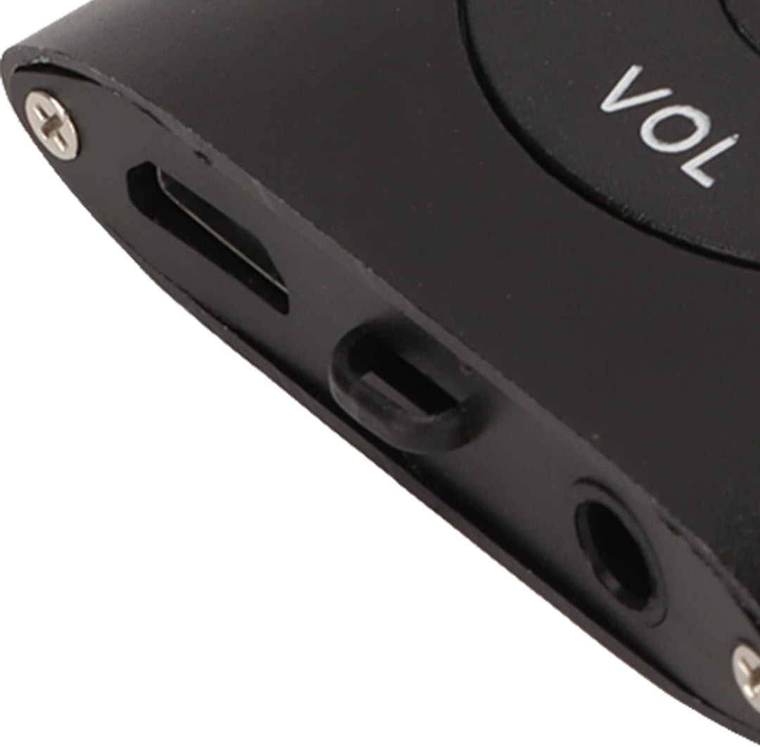 MP3 Player Stilvoller Multifunktionaler Musik Player mit Verlustfreiem Sound und Kopfhörern, Schlank