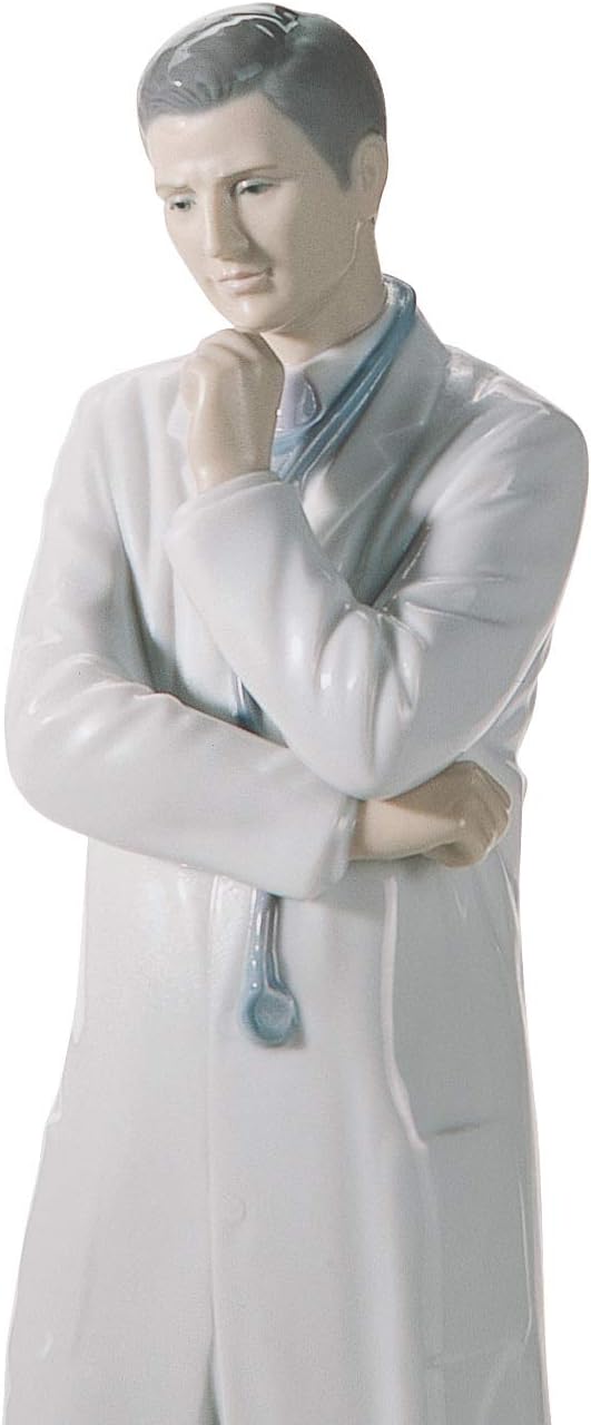 LLADRÓ Figur Arzt. Arzt Doktor. Porzellan.
