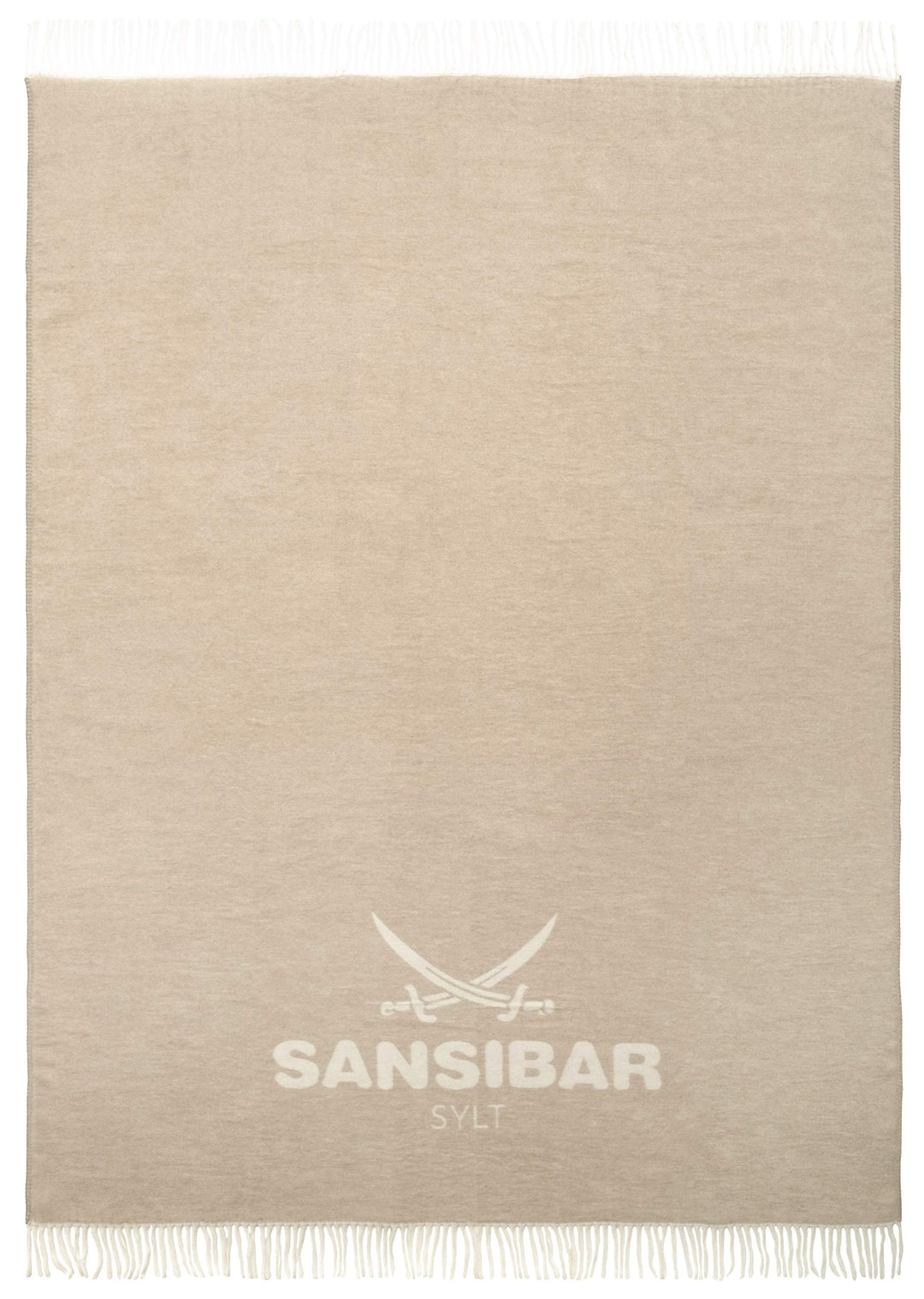 Sansibar Wohndecke mit Fransen Jacquard Scotch Decke Tagesdecke Überwurf 150x200 cm (ca.150x200 cm,