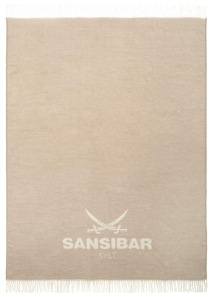 Sansibar Wohndecke mit Fransen Jacquard Scotch Decke Tagesdecke Überwurf 150x200 cm (ca.150x200 cm,