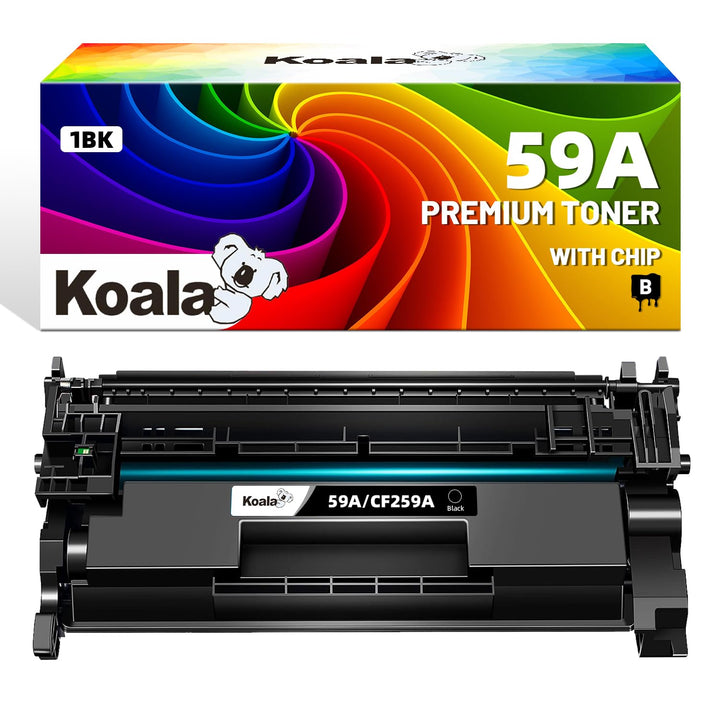 Koala 59A 59X Toner (MIT CHIP) Kompatibel für HP 59A 59X CF259A CF259X Toner Schwarz für Laserjet Pr