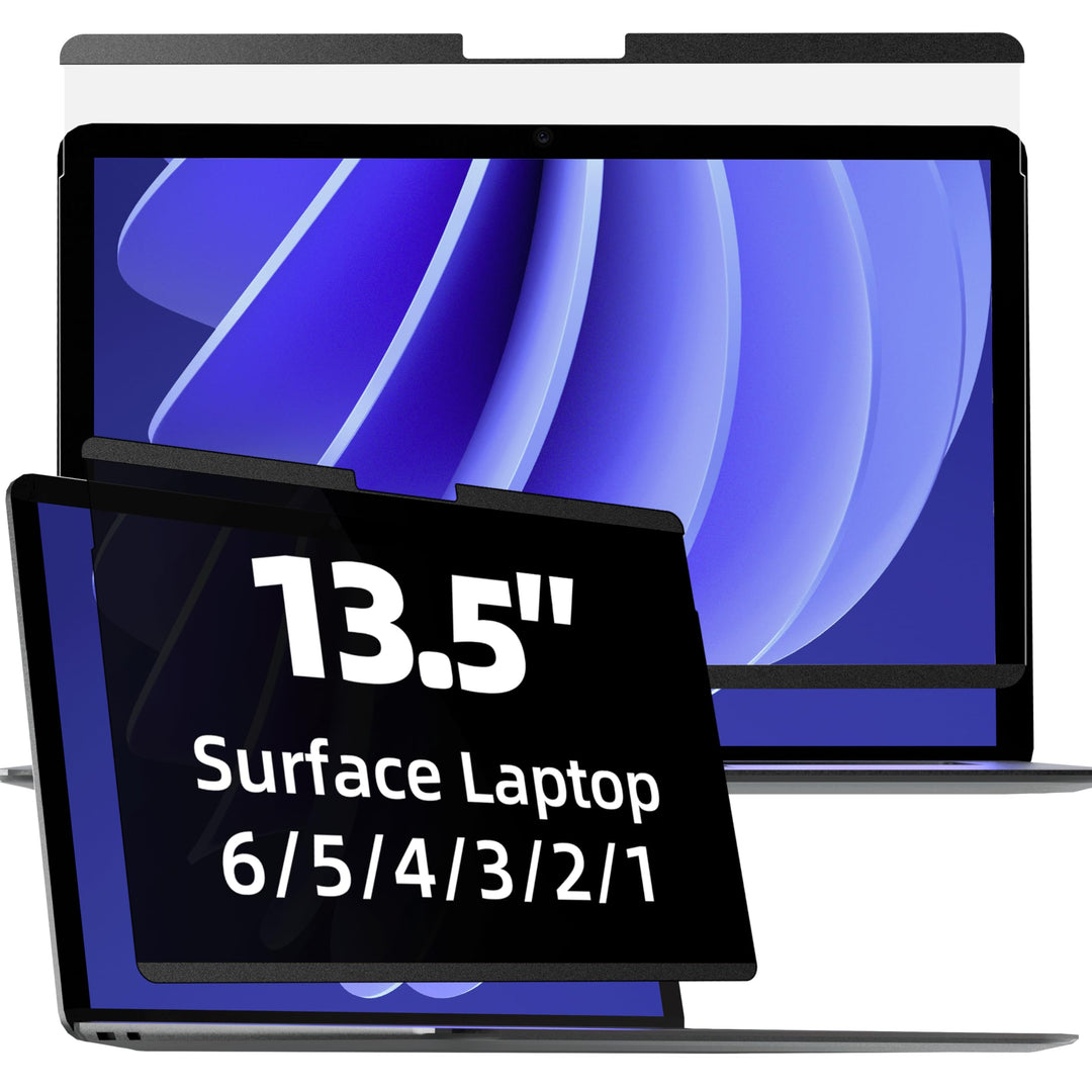 Magnetischer Blickschutzfilter, 13,5 Zoll, kompatibel mit Microsoft Surface Laptop 6/5/4/3/2/1, abne