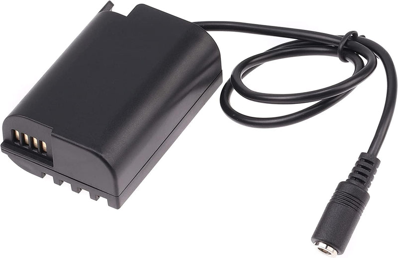 Hersmay Decoded DMW-BLK22 Dummy Akku Power Adapter DMW-DCC17 D-tap Stecker für Panasonic Lumix S5 S5