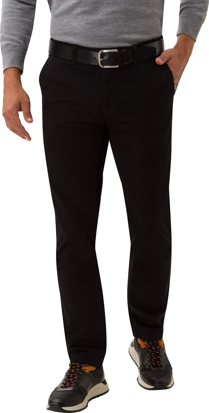 EUREX by Brax Herren Jim-s Hose 32 Schwarz (Perma Black 01), 32 Schwarz (Perma Black 01)