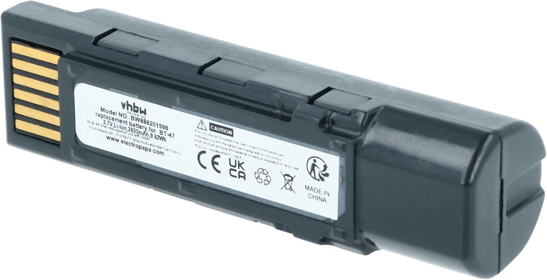 vhbw Akku kompatibel mit Datalogic Gryphon GBT4500, GM4500, 4500 Barcodescanner POS (2600mAh, 3,7V,