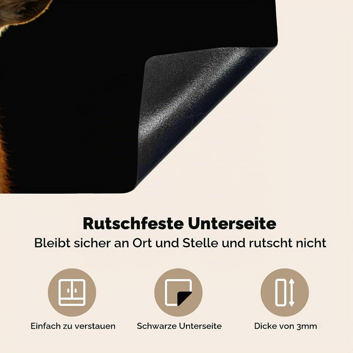 Herdabdeckplatte Einteilig Küche Herdabdeckung Induktionsfeld Ceranfeld Herdabdeckplatten Vinyl Matt