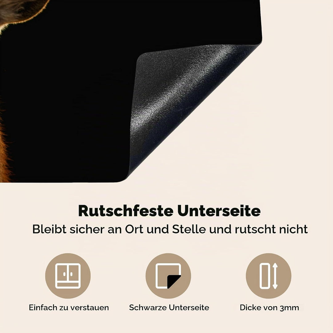 Herdabdeckplatte Einteilig Küche Herdabdeckung Induktionsfeld Ceranfeld Herdabdeckplatten Vinyl Matt