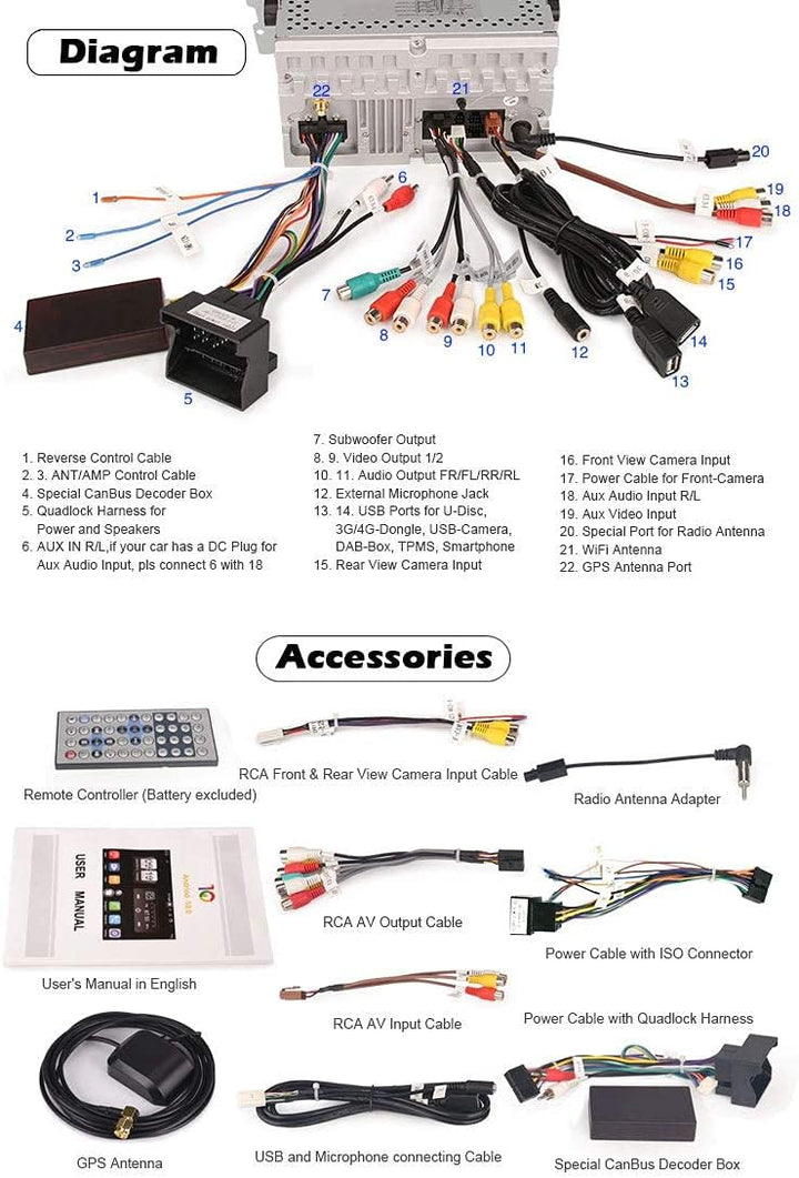 Erisin 7" Android 11.0 Autoradio mit Navi GPS für Opel Antara Astra Corsa C/D Meriva Signum Vivaro Z
