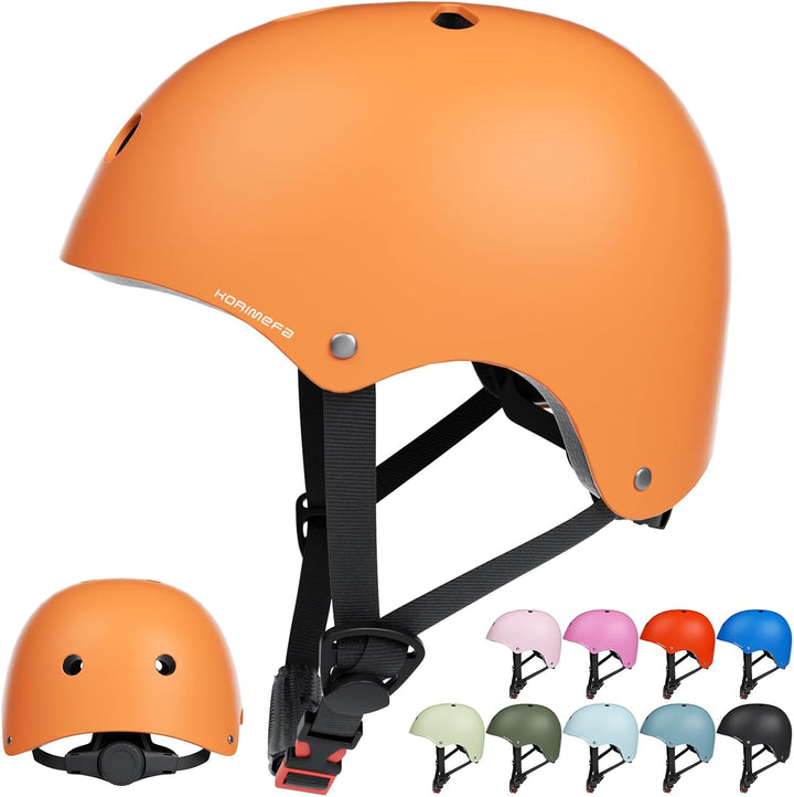 KORIMEFA Kinder Fahrradhelm Kinderhelm Skaterhelm Verstellbar für 3 Jahre Junge für Fahrrad Roller S