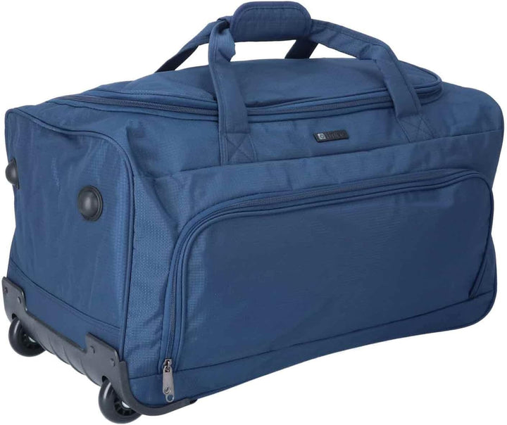 TheTrueC Rollenreisetasche 60cm Trolley Koffer Sporttasche Navy