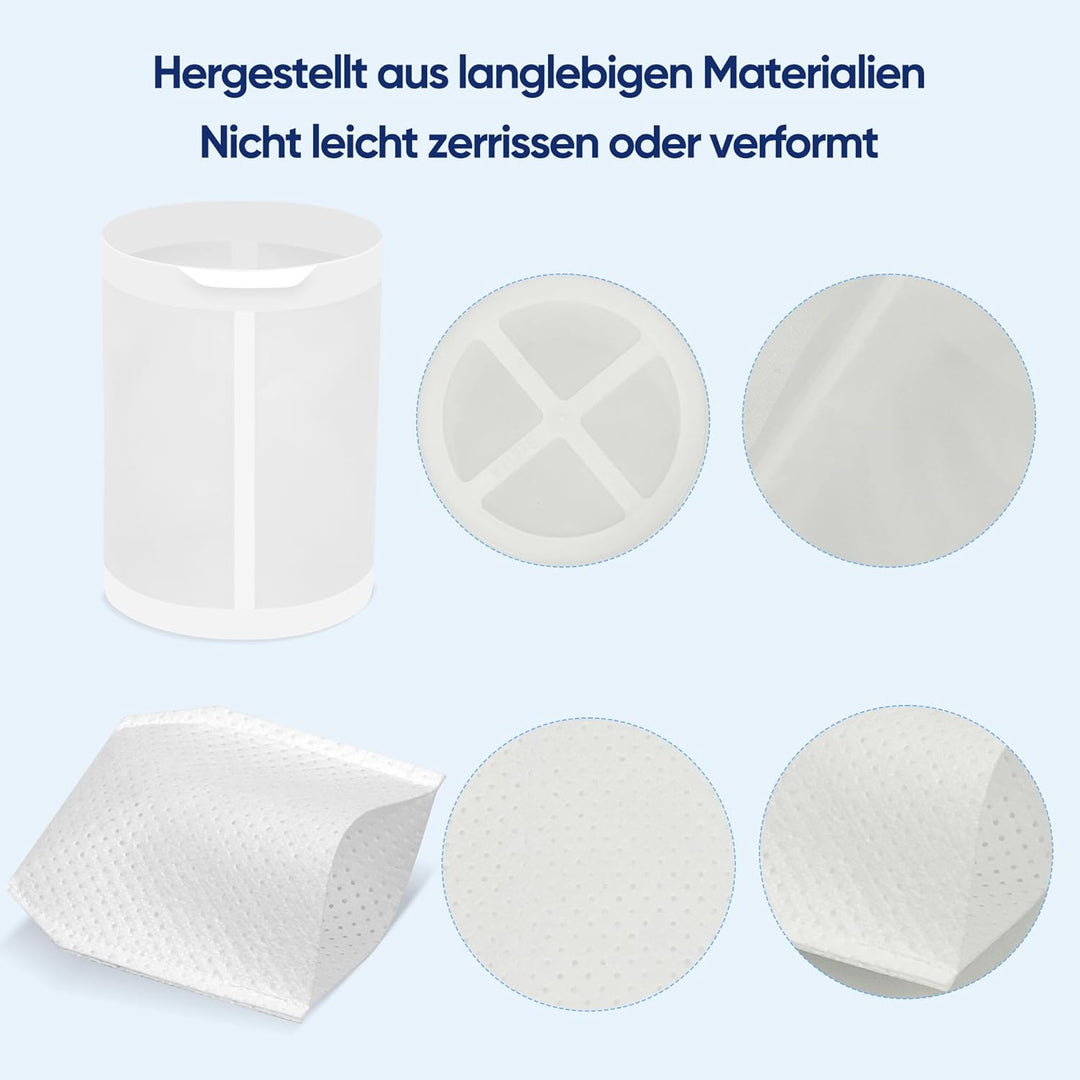 Smilefil 3 Vorfilter + 3 Filter für Makita CL100 / 106/180 DCL180 Staubsauger Zubehör Staubsaugerbeu