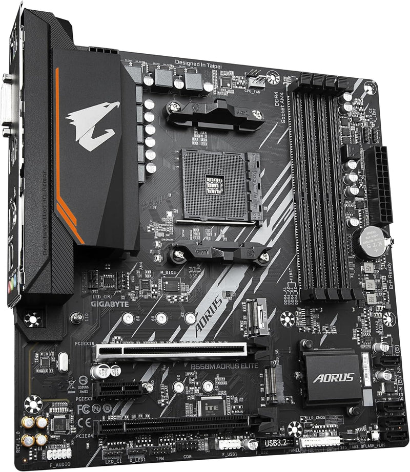 GIGABYTE B550M AORUS Elite mATX Motherboard for AMD AM4 CPUs