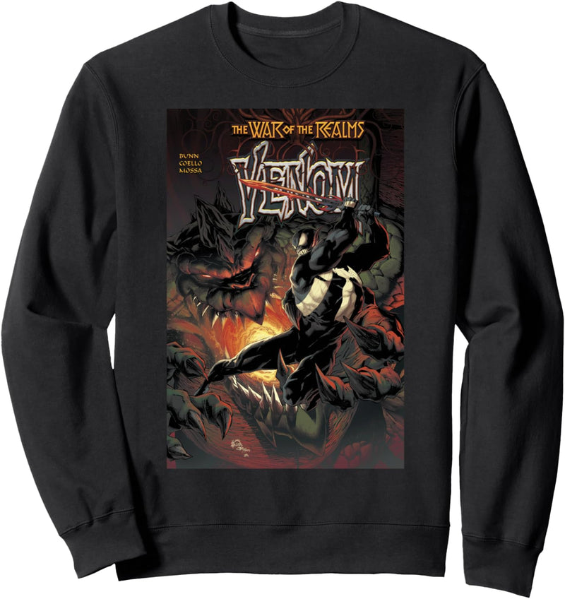 Marvel War Of The Realms Venom Comic Cover Sweatshirt