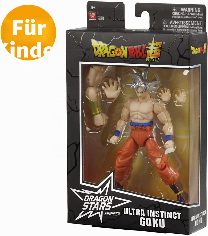BANDAI - Dragon Ball Super - Figurine Dragon Stars 17 cm - Goku Ultra Instinct - Offizielle Dragon B