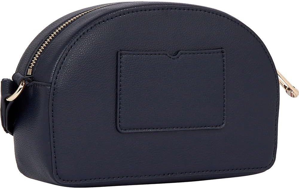 Tommy Hilfiger Damen Tommy Life Half Moon Kameratasche Crossovers Space Blue, Space Blue