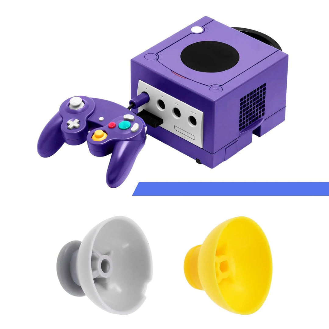 EMSea 6 Stück analoge Joystick-Kappen, Ersatz für Nintendo GameCube Controller, Zubehör für analoge