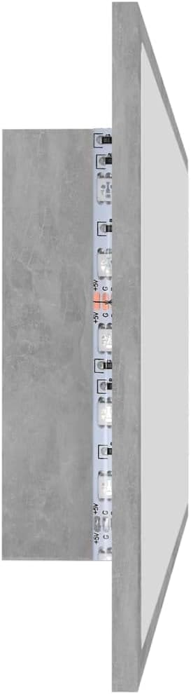 vidaXL LED Badspiegel Wandspiegel Badezimmerspiegel Lichtspiegel Spiegel Hängespiegel Bad Badezimmer