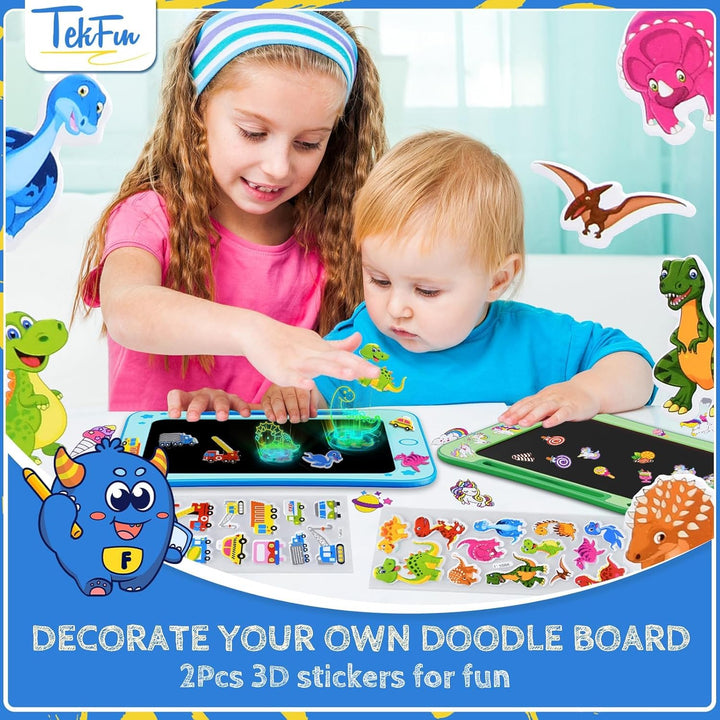 TEKFUN LCD Schreibtafel Kinder Spielzeug ab 3 4 5 6 7 Jahre alt Junge Mädchen, 8,5 Zoll Zaubertafel