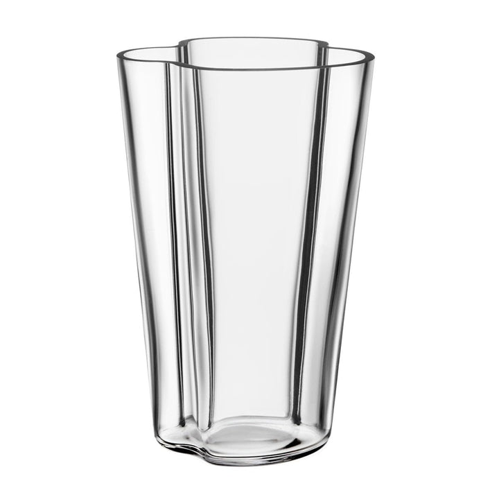 Iittala Vase Aalto 220 mm Klar aus Glas, 220 mm Klar