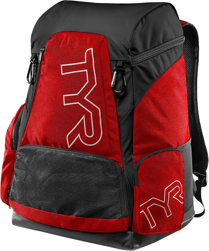 TYR Unisex Alliance Backpack Rucksäcke (1er Pack), Marineblau / Rot