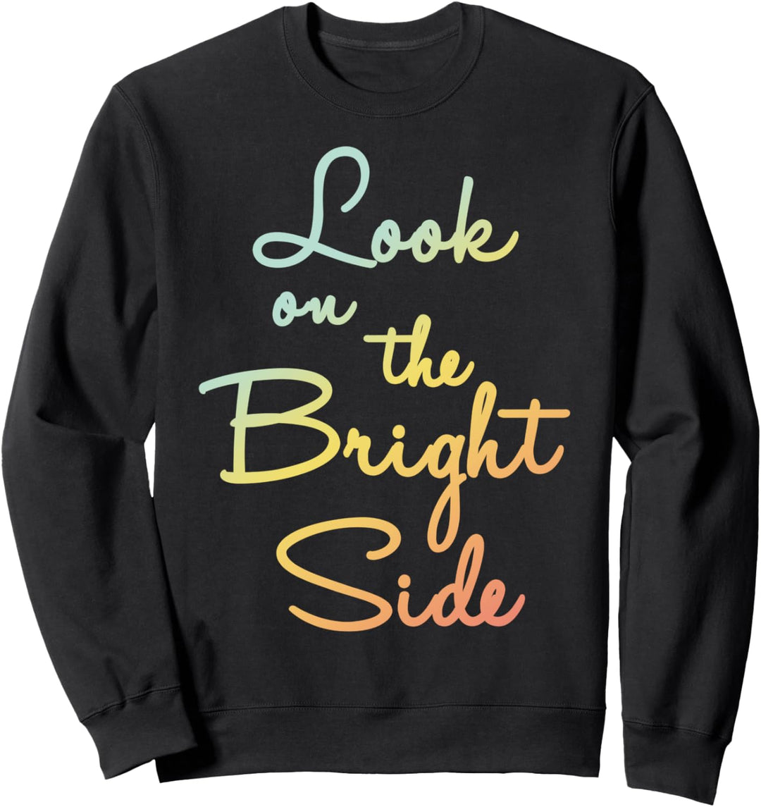 Trendy Look On The Bright Side Color Gradient Sweatshirt