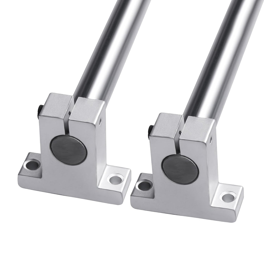 CNCMANS 4Stück 350mm Linearwelle Ø8mm Linearführung 350mm Linearführungen Präzisionswelle mit 8Stück