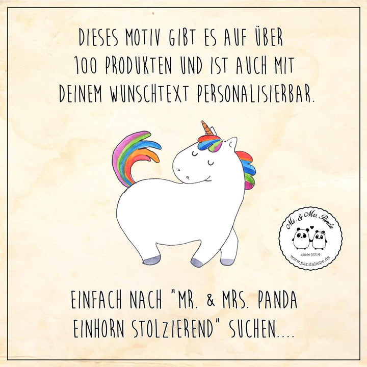 Mr. & Mrs. Panda Motiv WC Sitz Einhorn stolzierend - Geschenk, Klobrille, bunt, anders, Einhörner, T