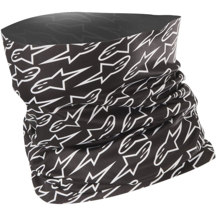 Alpinestars Astars Neck Warmer,Multicolour(Black/White) Motorrad, Motorrad