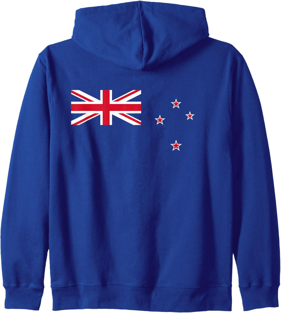 Neuseeland Flagge Union Jack Sterne Reise Urlaub Kiwi Kapuzenjacke