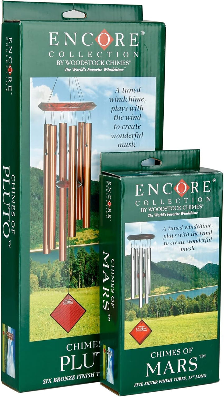 Woodstock Chimes Encore Collection DCV54 Windspiel mit Grünspan-Motiv, 137 cm (54 Zoll) Grünspanfarb